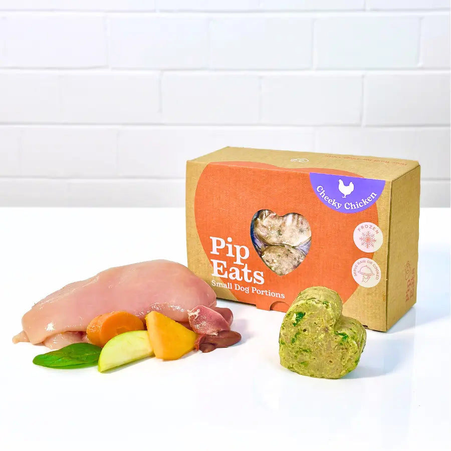 Cheeky Chicken fresh dog food box — Pip Eats