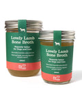 Lovely Lamb Bone Broth 200ml and 500ml glass jars — Pip Eats