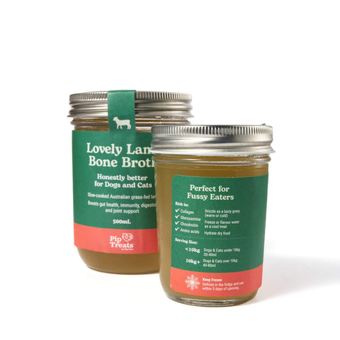 Lovely Lamb Bone Broth serving size and usage guide — Pip Eats